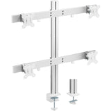 Soporte De Escritorio Para Monitor De Aluminio Inline Para 4 Monitores De Hasta 32", 8 Kg