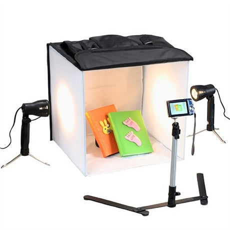 EAN 0613103001913 - Square Perfect SP200 set de equipo para foto estudio Negro, Blanco imagen 1