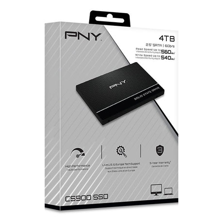 EAN 0751492640297 - PNY SSD7CS900-4TB-RB unidad de estado sólido 2.5" Serial ATA III imagen 4