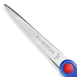 Staedtler Noris 965 Tijera Escolar Para Niños - Acero Inoxidable - Suave Y Ergonomica - Corte De Calidad - Longitud 21cm