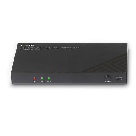 EAN 4002888383417 - Lindy 38341 extensor audio/video Transmisor de señales AV Negro imagen 3