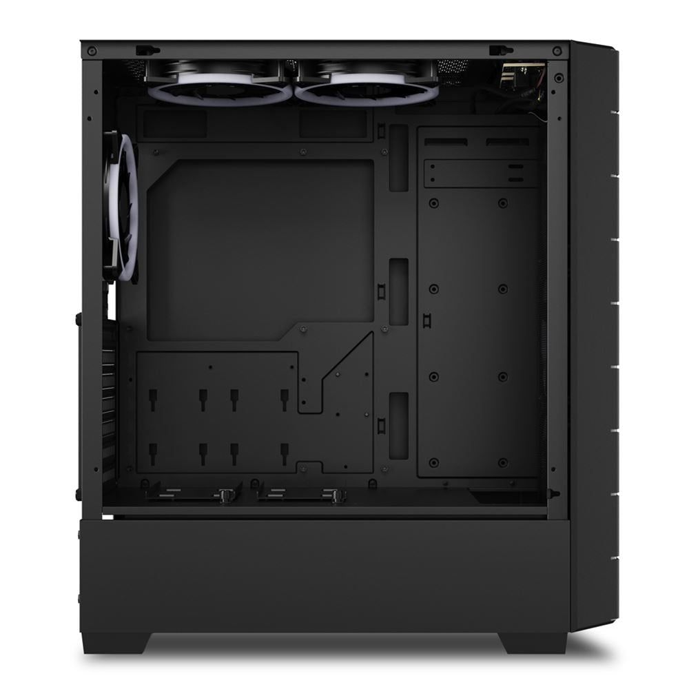 Caja Pc Sharkoon Rgb Hex Atx 2xusb3.0 Sin Fuente Negro