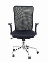 EAN 8436549390258 - PIQUERAS Y CRESPO 4031NE silla de oficina y de ordenador Asiento acolchado Respaldo de malla imagen 1