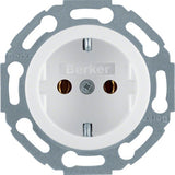 Berker 4745 20 Up-Steckdose Pws Glas Palazzo