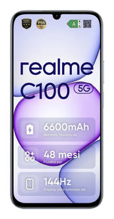 Realme C100 4+128gb 6.8" Blooming Purple Ds Ita