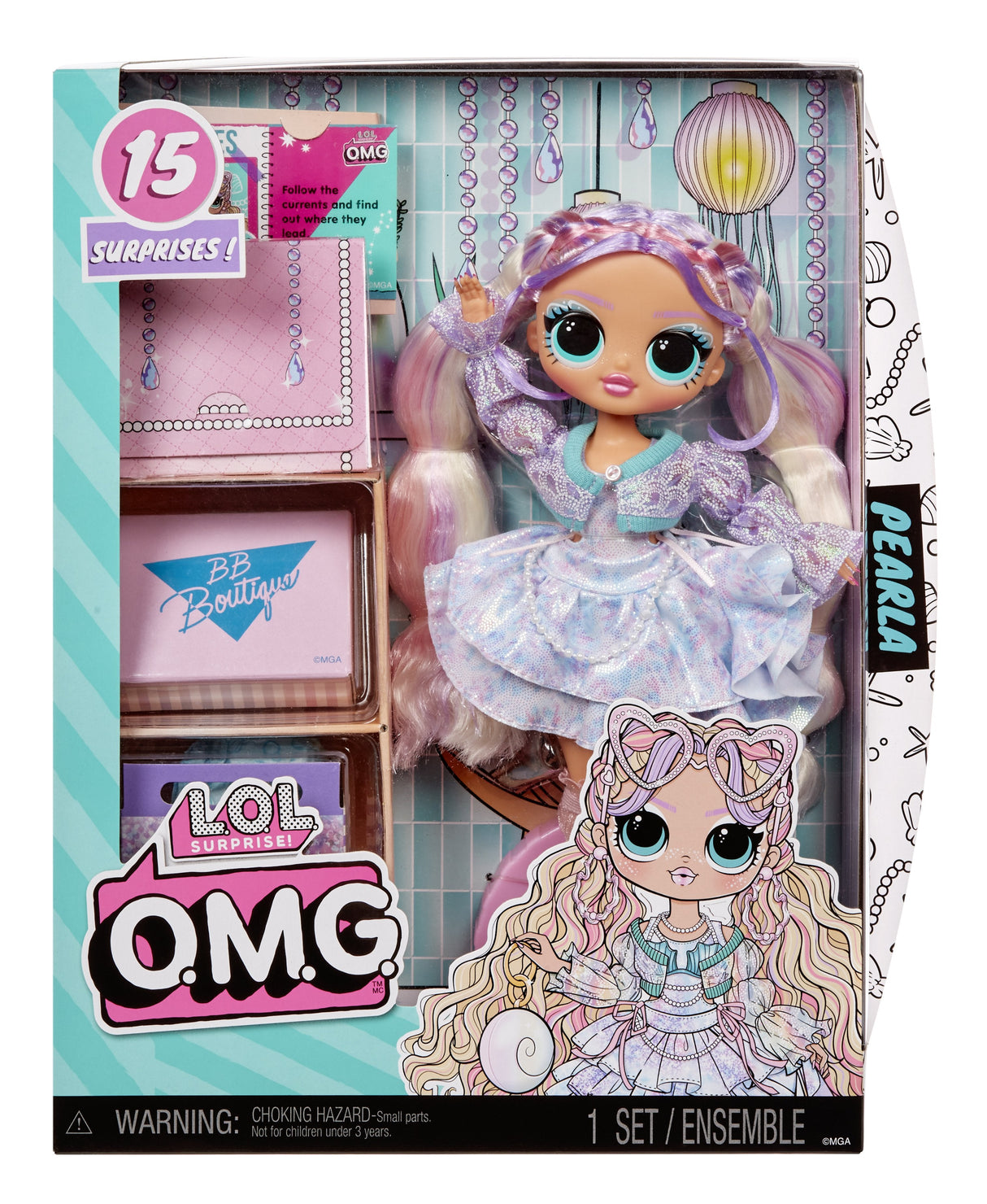 Muñeca Mga Entertainment Lol Surprise Omg Fashion Doll - Pearla,  510390-Euc