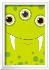 Pintura De Ravensburger Para Números - Monstruo Verde 23628