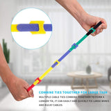 EAN 8051128109528 - Techly 109528 presilla Soporte de sujeción de cables Velcro Multicolor 10 pieza(s) imagen 5