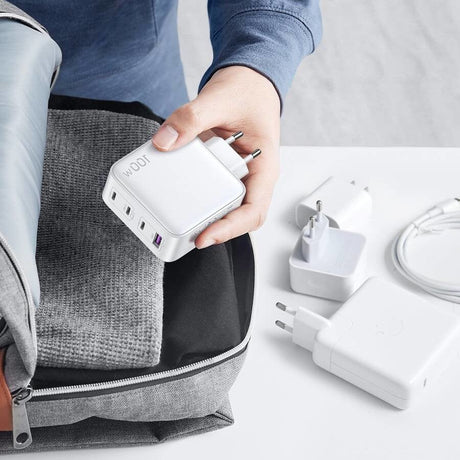 EAN 6941876213375 - Ugreen 15337 cargador de dispositivo móvil Universal Blanco Corriente alterna Carga rápida Interior imagen 8