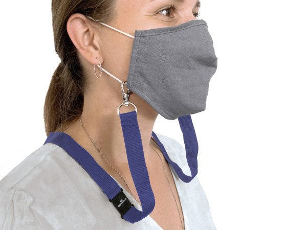 Correa De Mascarilla Durable Correa Textil Con 2 Mosquetones Para Todas Las Mascarillas