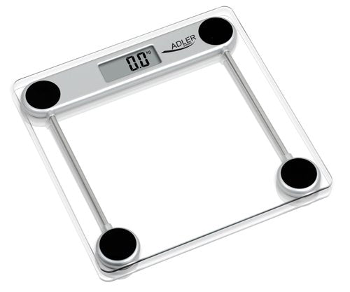 EAN 5908256830509 - Adler AD 8121 báscula de baño Plaza Transparente Báscula personal electrónica imagen 1