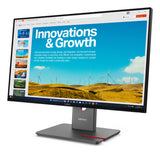EAN 0198156544872 - Lenovo ThinkVision P24QD-40 pantalla para PC 60,5 cm (23.8") 2560 x 1440 Pixeles Quad HD LCD Negro imagen 2