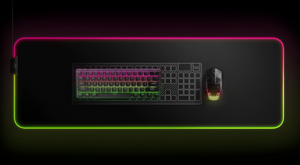Steelseries Apex Pro Mini Wireless Teclado Usb + Rf Wireless + Bluetooth Qwerty Inglés De Ee. Uu. Negro