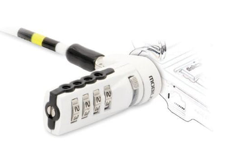 EAN 3700992500546 - Mobilis 001254 cable antirrobo Blanco 1,8 m imagen 1