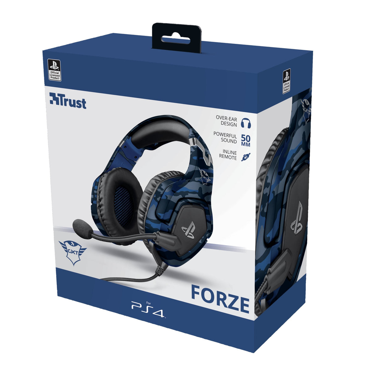 Headset Gxt488 Forze-B Ps4/Blue 23532 Trust