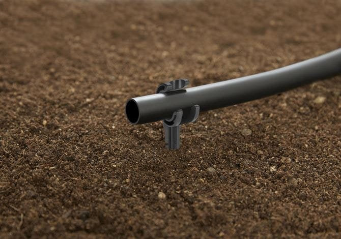 Gardena Soporte De Tubo Mds Para Tubo De Conexión De 13 Mm (1/2"), Soporte 13208-20