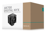 Refrigeración  Cpu Deepcool Ak700 Digital Nyx,Negro, 120 Mm R-Ak700-Bknnmn-Gjd-1