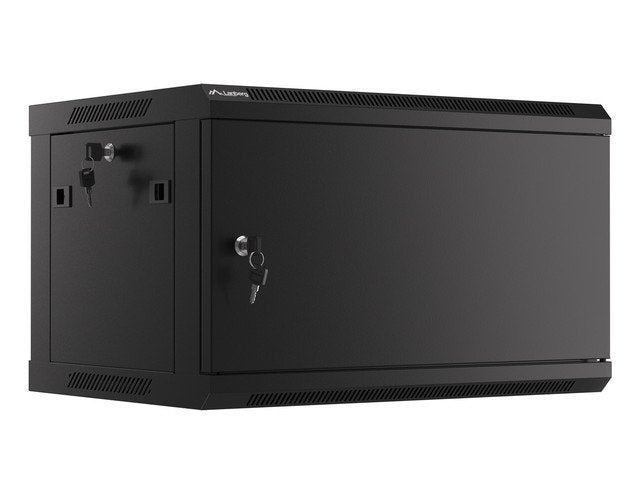 EAN 5901969430073 - Lanberg WF01-6406-00B armario rack 6U Bastidor de pared Negro imagen 1