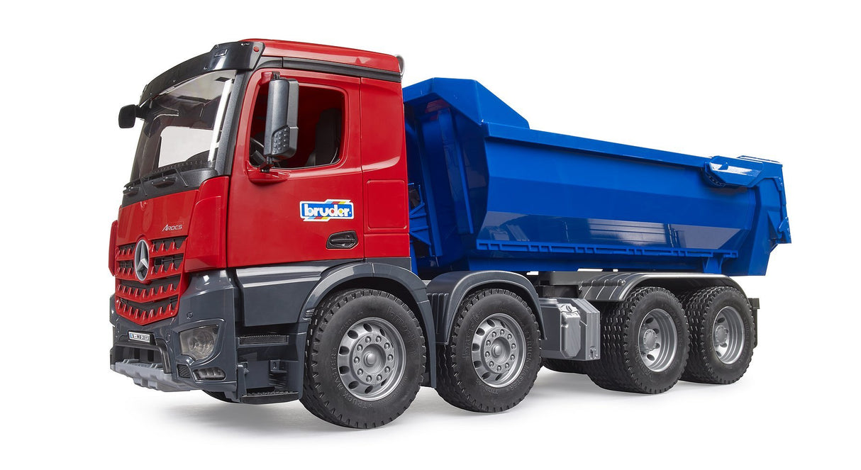 Bruder Mercedes Benz Arocs Halfpipe Camión Volquete, Modelo De Vehículo 3621