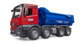 Bruder Mercedes Benz Arocs Halfpipe Camión Volquete, Modelo De Vehículo 3621