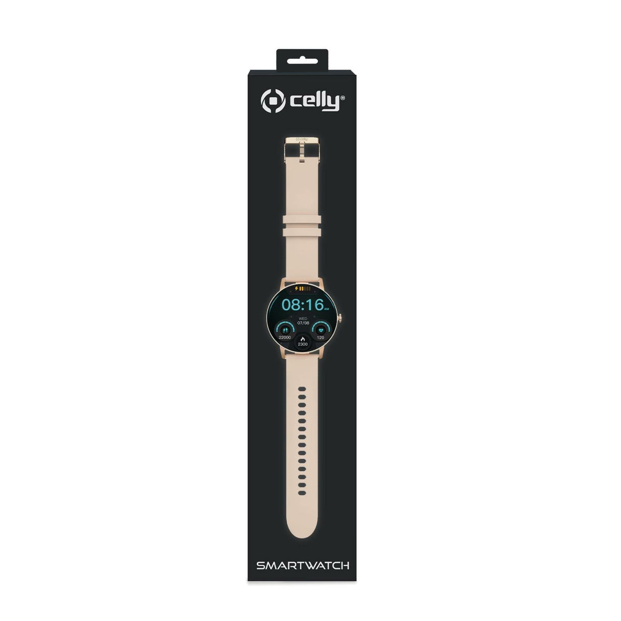 EAN 8021735203018 - Celly TRAINERROUND2BK 3,25 cm (1.28") Digital 320 x 320 Pixeles Pantalla táctil Rosa GPS (satélite) imagen 3