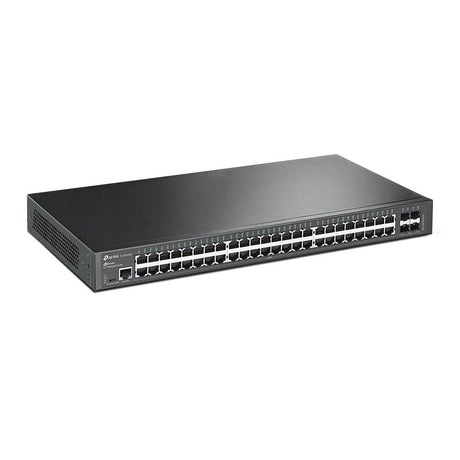 EAN 0840030702501 - TP-Link JetStream TL-SG3452X switch Gestionado L2+ Gigabit Ethernet (10/100/1000) 1U Negro imagen 4
