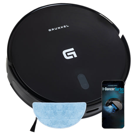 EAN 8426156018508 - Grunkel I-DANCERTURBOBRUSH aspiradora robotizada 0,25 L Negro imagen 1
