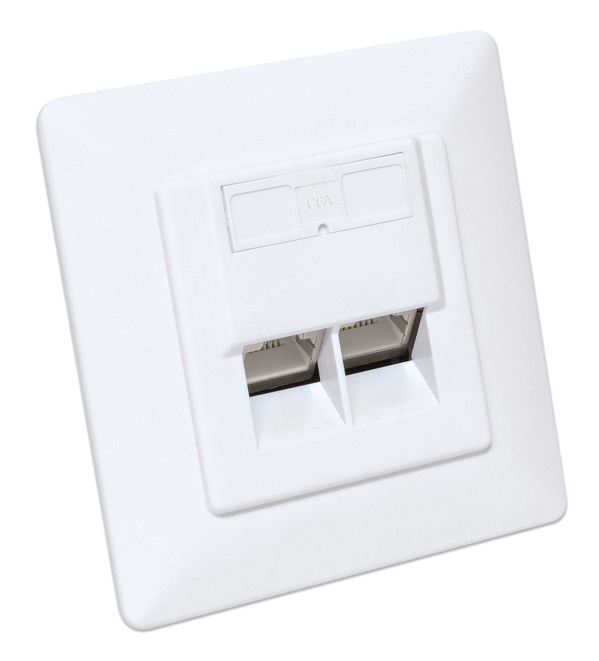 EAN 0766623771917 - Intellinet 771917 toma de corriente 2 x RJ-45 Blanco imagen 2