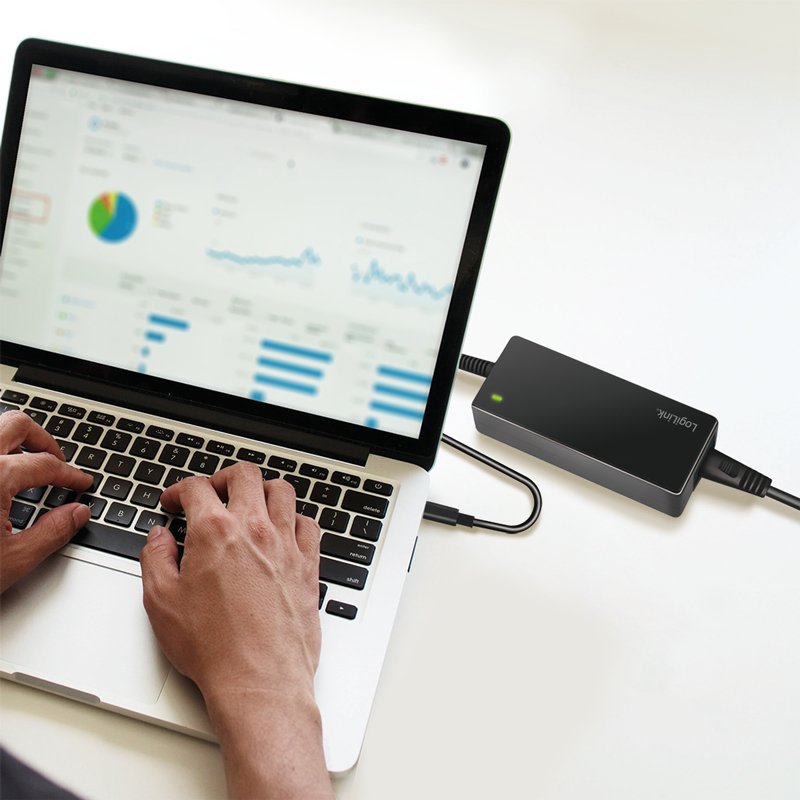Cargador 100w Usb 1 Puertos, 1x Usb-C Pd Cable 1,2 Metros Logilink