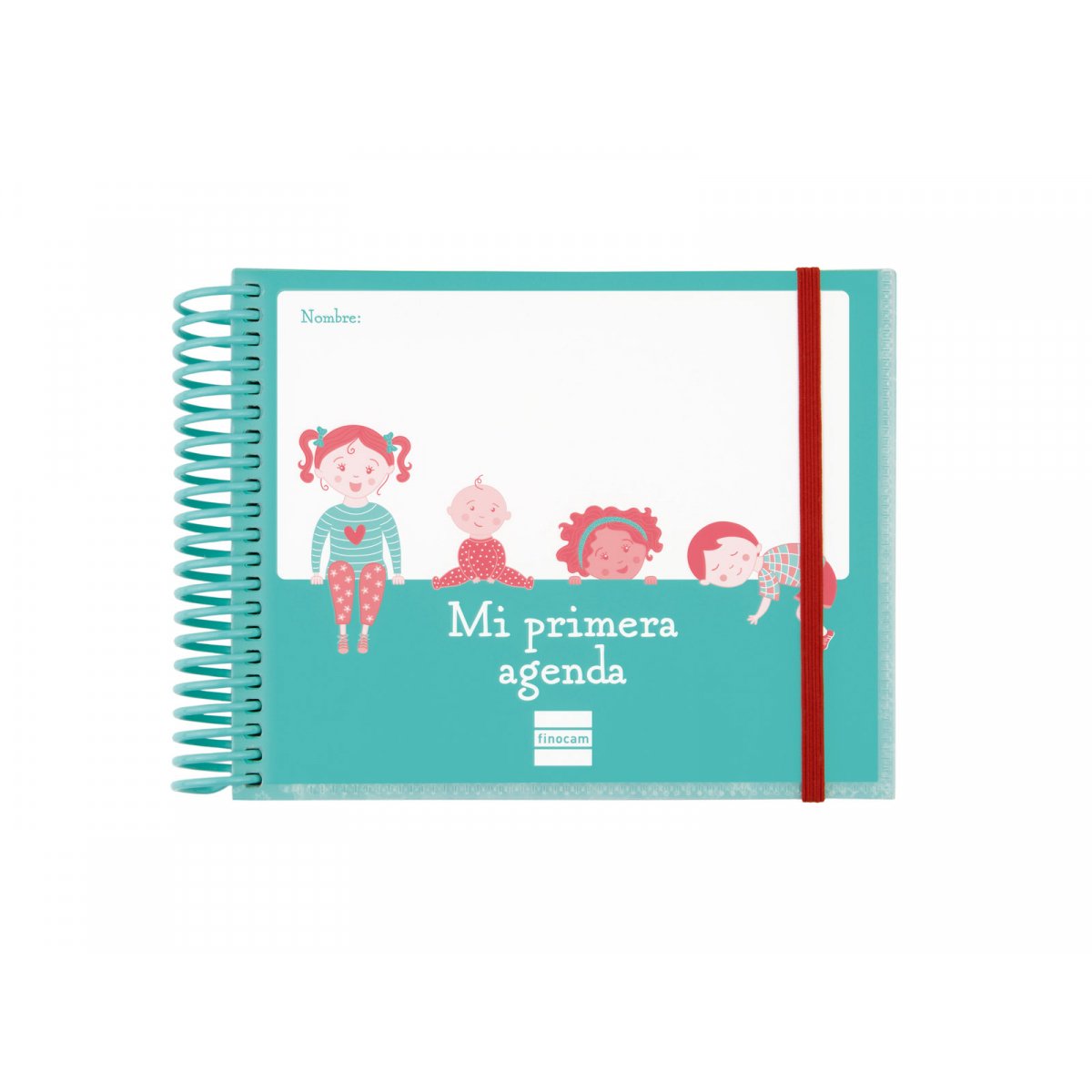 Finocam Agenda Infantil Mi Primera Agenda Espiral Sin Fecha 236 Días 1dp T/Polipropileno