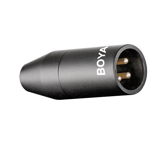 Boya Adapter Mini-Jack To Xlr Pro Black Eu