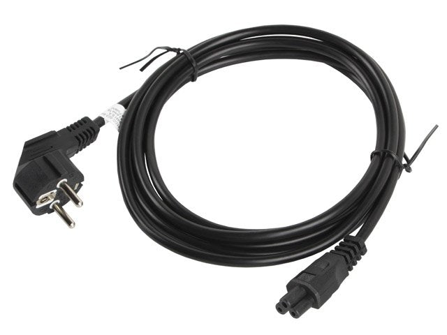 Lanberg Ca-C5ca-11cc-003-Bk Cable De Alimentación Cee 7 / 7-> C5 3m