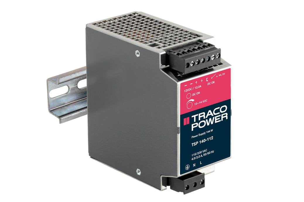 Traco Power Tsp 140-112 Fuente De Alimentación Para Carril Din (Din-Rail) 12 V/Dc 13 A 144 W Cantidad Salidas:1 X Contenido 1 Ud.
