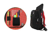 Keep Out Mochila Gaming Bk7 Xl  Negro-Rojo 17"