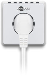 Goobay 55541, Temporizador Blanco