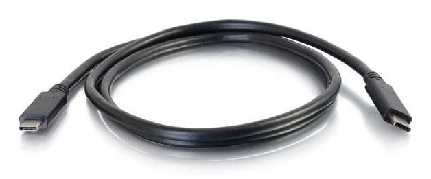 C2g 1m Usb Type C Cable 4k Support Usb 3.1 (Gen 2) M/M Usb C Cable Cable Usb 24 Pin Usb-C (M) A 24 Pin Usb-C (M) Usb 3.1 Gen 2 / Thunderbolt 3 1 M Negro