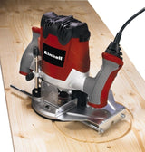 Fresadora Einhell Te-Ro 1255 E (Rojo/Negro, 1200 Vatios) 4350490