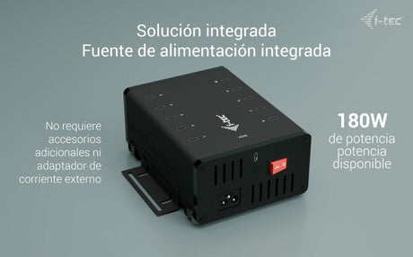 EAN 8595611706301 - i-tec CACHRGHUB10C cargador de dispositivo móvil Universal Negro Corriente alterna Carga rápida Interior imagen 7