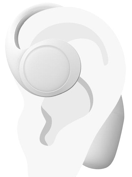 Auriculares Deportivos Bluetooth Spc Ether 2 Sense Con Estuche De Carga Autonomía 8h Blancos