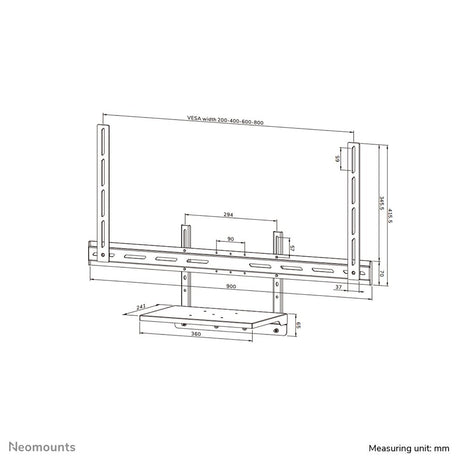 EAN 8717371449384 - Neomounts AV45-500BL accesorio para soporte de televisor imagen 20