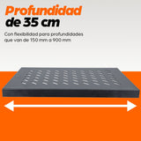 EAN 0766623712521 - Intellinet 712521 accesorio de bastidor Cajón metálico para rack imagen 6