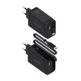 EAN 8435739903933 - AISENS ASCH-65W3P071-BK cargador de dispositivo móvil Cámara digital, GPS, Teléfono móvil, Portátil, Smar imagen 3