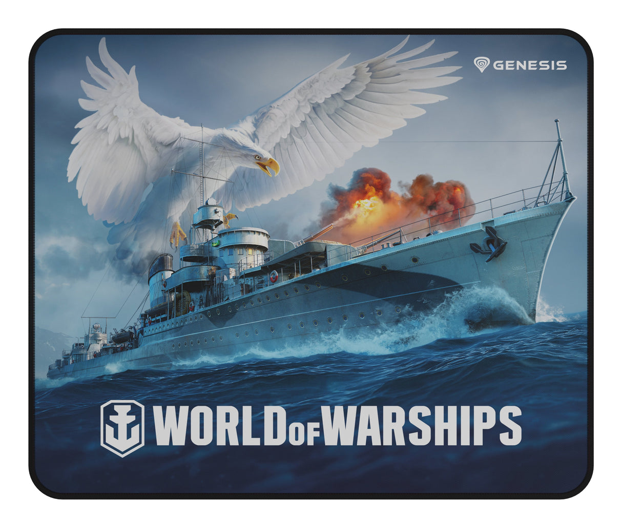 Alfombrilla Genesis Carbon 500 M Wows Rayo 300x250mm