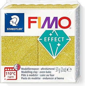 Fimo Mod.Masse Effect 57g Brillo Dorado