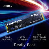Disco Ssd Integral M2 256go - M.2 Type 2280 Nvme