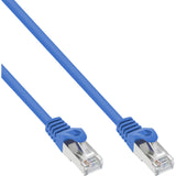 Cable De Red Inline F/Utp Cat.5e Azul 1m