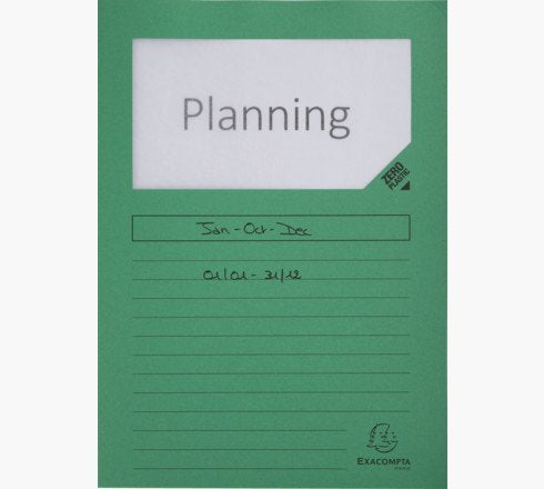 Exacompta Subcarpeta A4 Forever Con Ventana Verde 120gr -100u-