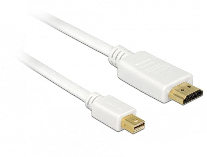 Cable Delock Mini Displayport 1.1 St> Hdmi-A St 0.5m Blanco