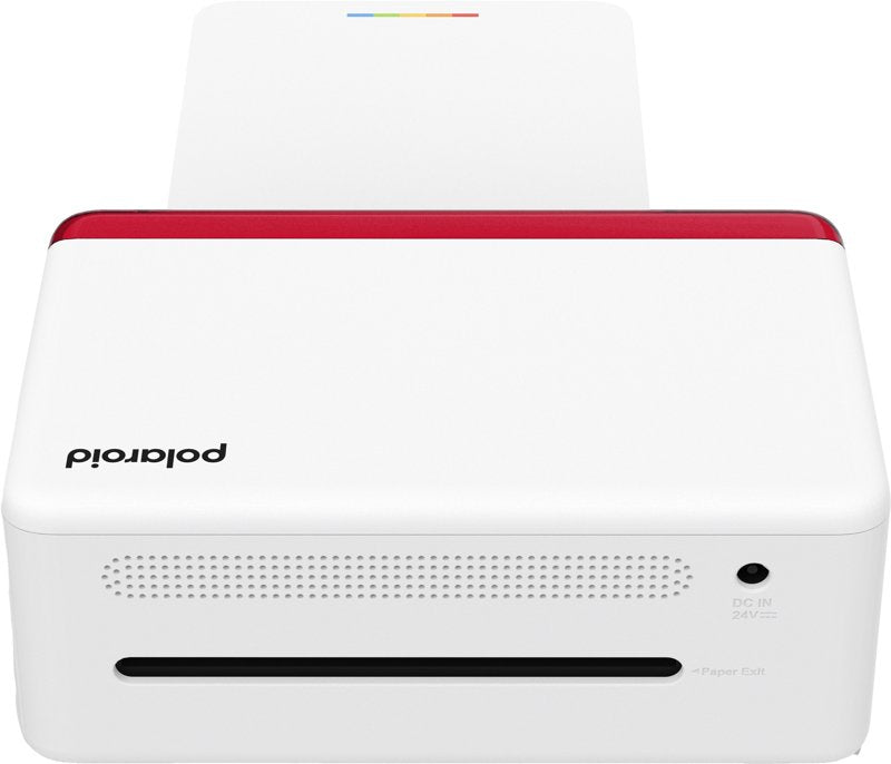 Impresora Fotográfica Polaroid Hi Print 4x6 Bluetooth Tamaño Postal (102mm X 152mm) Transferencia Térmica Por Difusión De Tinta Blanco Y Rojo