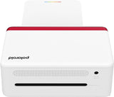 Impresora Fotográfica Polaroid Hi Print 4x6 Bluetooth Tamaño Postal (102mm X 152mm) Transferencia Térmica Por Difusión De Tinta Blanco Y Rojo